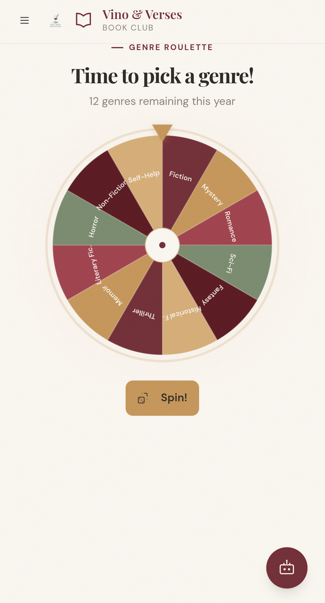 Genre Roulette